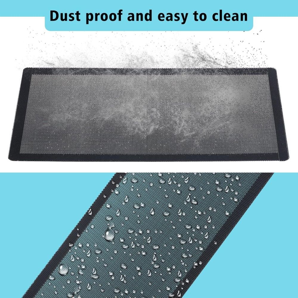 Dust Filter Pc - 새로운 PVC 먼지 필터 커버 블랙