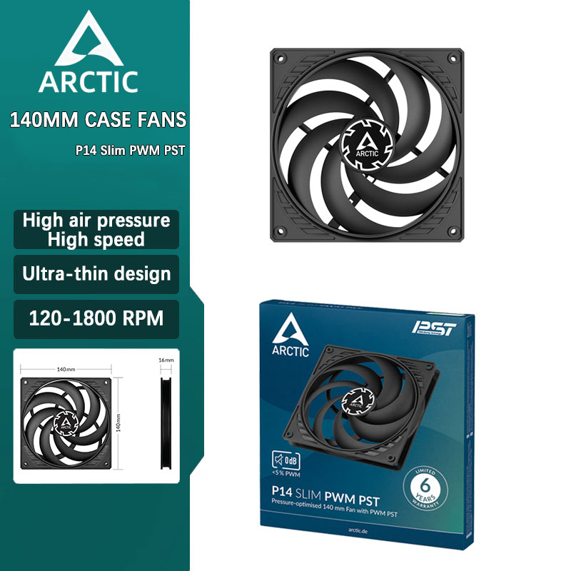 ARCTIC P14 슬림 PWM PST 컴퓨터 데스크톱 - Case Fan Controller 리뷰 및 가격