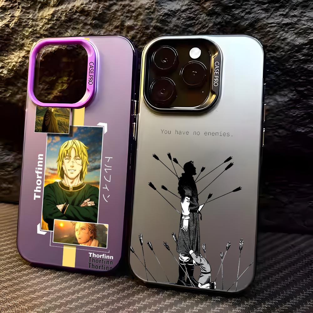 V-빈랜드 사가 멋진 애니메이션 폰 케이스 아이폰 17 - Matte Pc Case 리뷰 및 가격