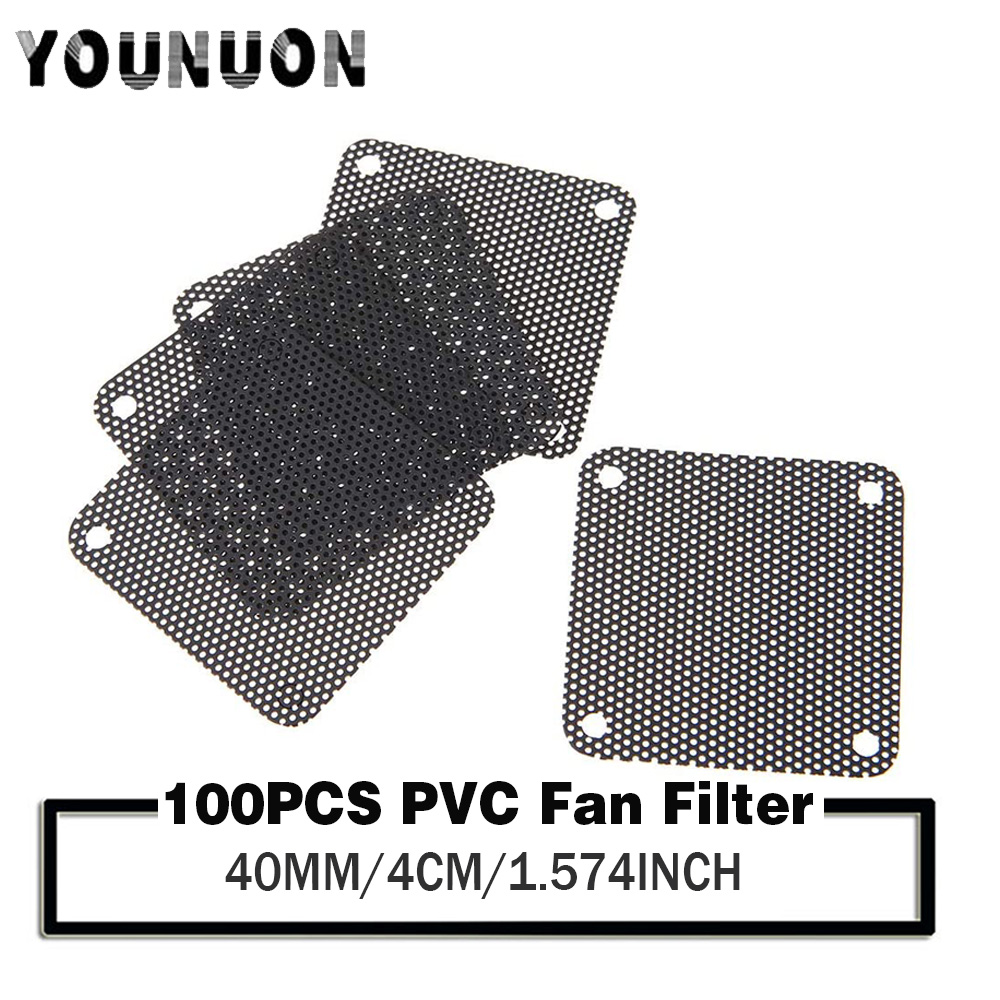 YOUNUON-40mm 팬 필터 4CM, 절단 가능 블 - Dust Filter Pc 리뷰 및 가격