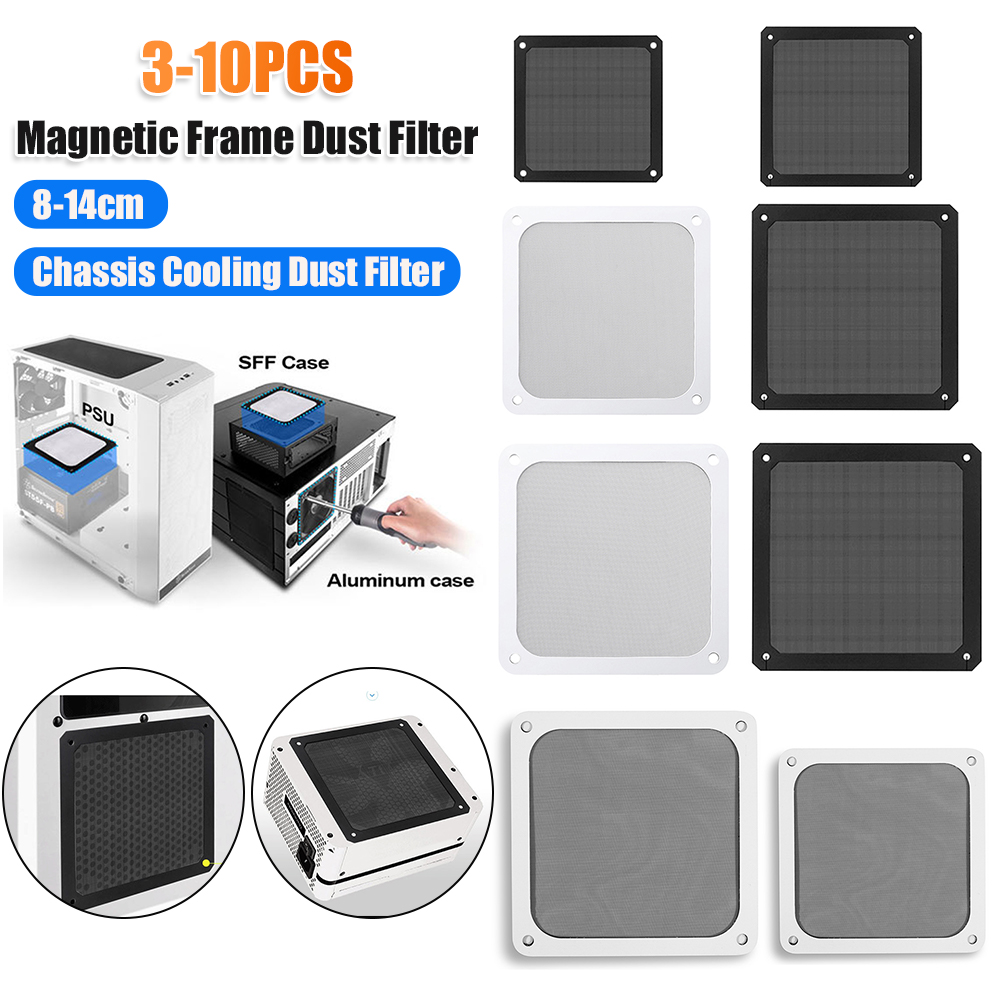 8-14cm PC 컴퓨터 케이스 냉각 팬 자석 먼지 필 - Dust Filter Pc 리뷰 및 가격