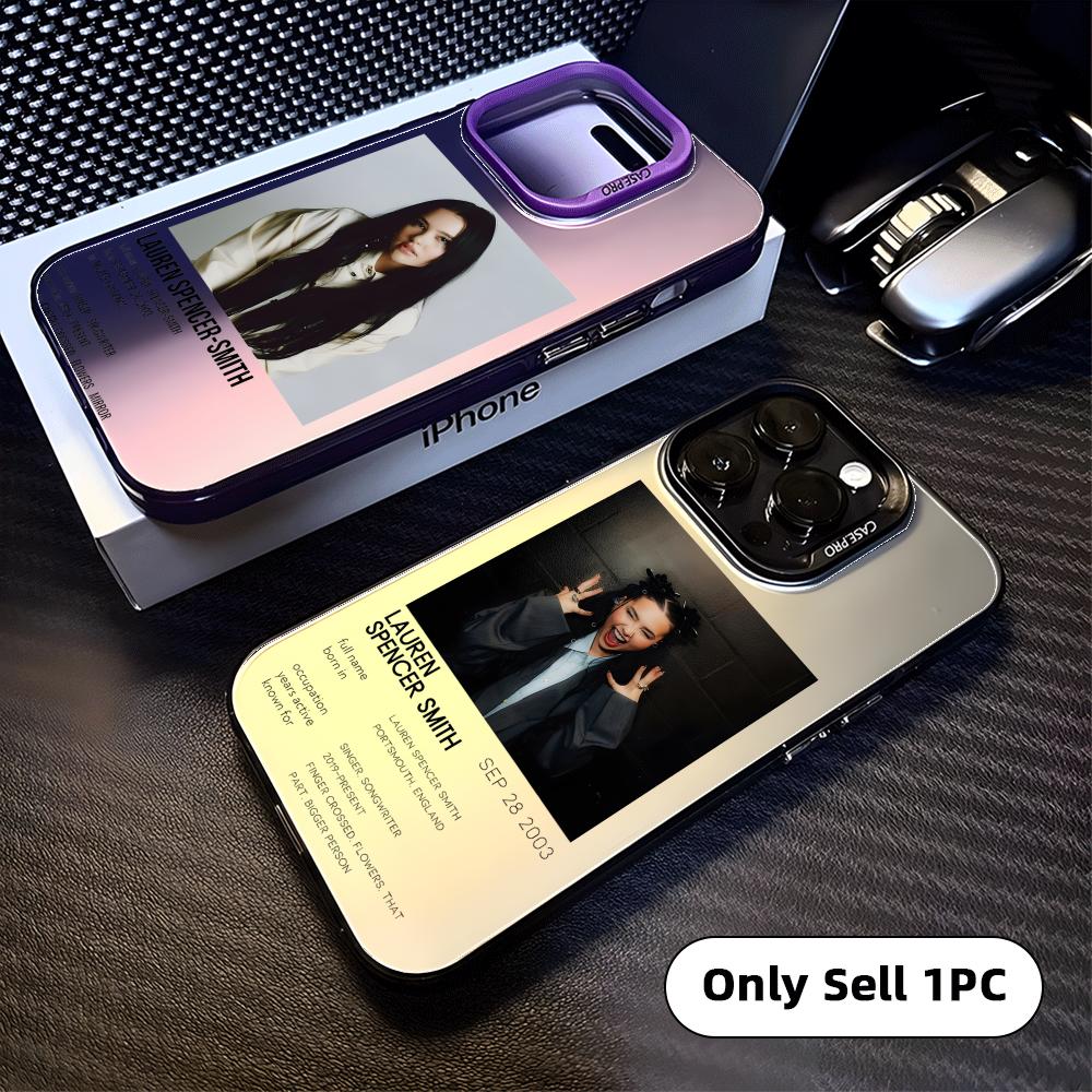 싱어 l-로렌 스펜서 스미스 아이폰 17 16 15 1 - Matte Pc Case 리뷰 및 가격