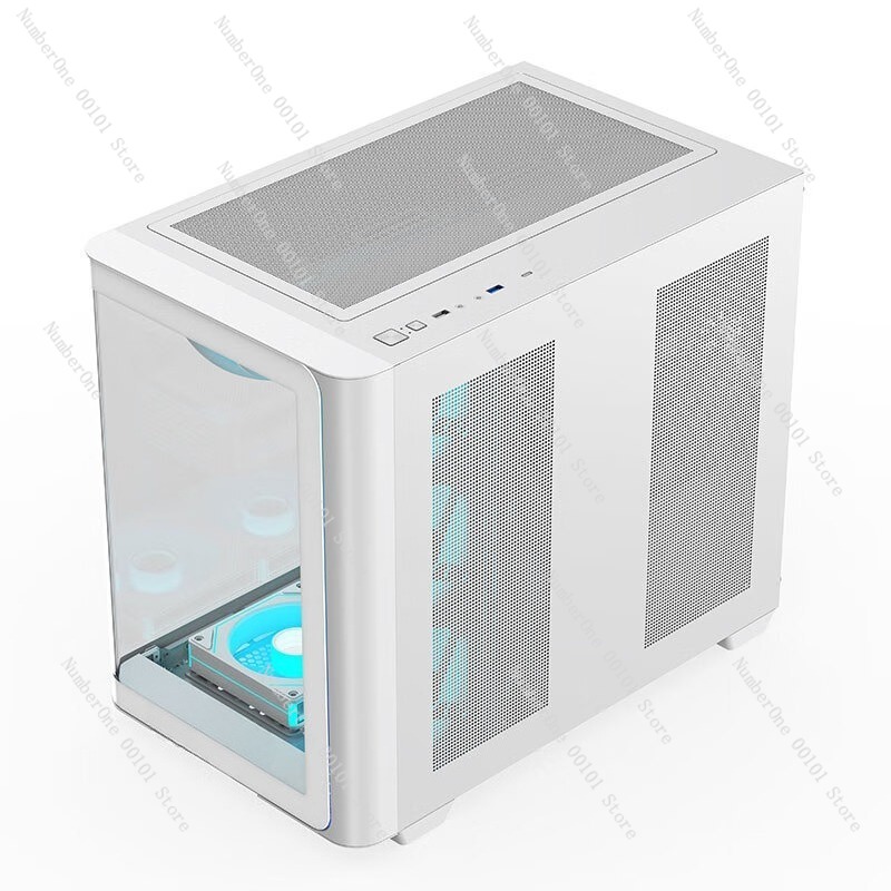 파노라마 곡면 글래스 데스크탑 PC 케이스 ATX 미들 - Atx Case 리뷰 및 가격