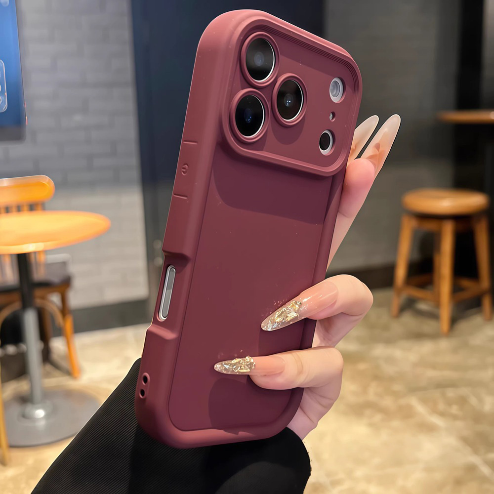 솔리드 컬러 헤비웨이트 폰 케이스 아이폰 18 17 1 - Matte Pc Case 리뷰 및 가격