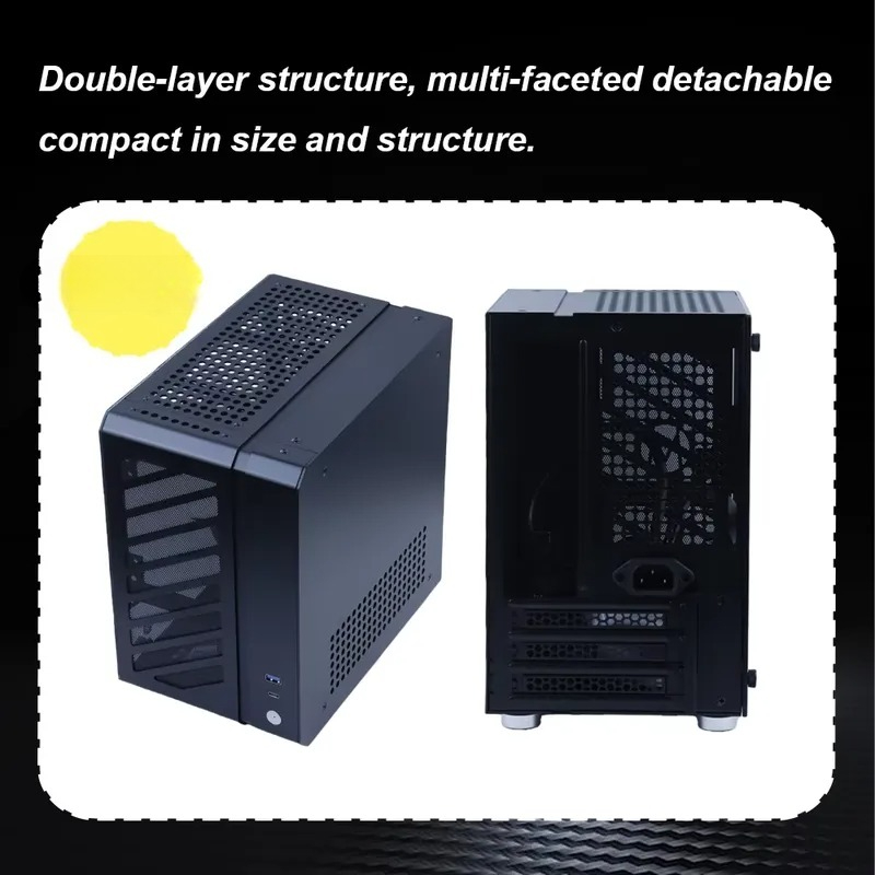 C24 슈가 큐브 에어&타입C 버전 휴대용 미니 데스크 - Pc Chassis 리뷰 및 가격